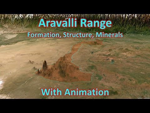 Aravalli Mountains - Formation, Structure, Minerals, Forests with Animation | UPSC (CSE)