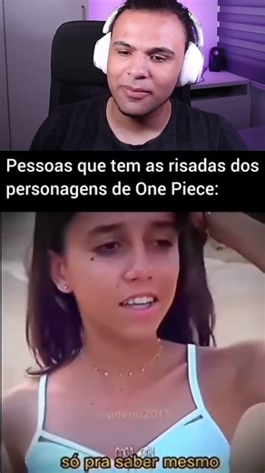 RISADA DE ONE PIECE!? 🤣🤣 #shorts #anime #brasil