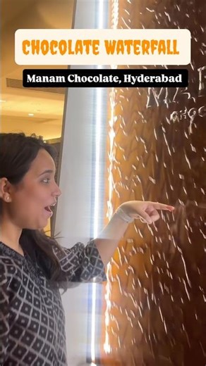 Manam Chocolate 🍫 | Best experience in India 😍 #shorts #shortsfeed #chocolate #hyderabad #india #fyp