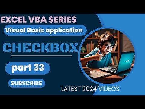 Mastering VBA Part 33 |CheckBox in VBA UserForm | Properties & Usage Explained|#checkboxes #excelvba