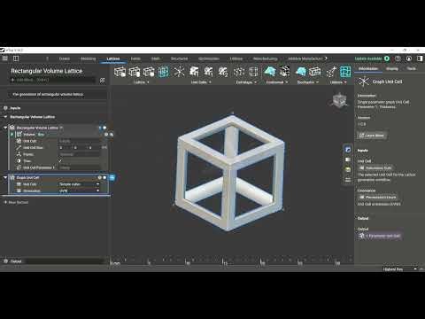 Lesson 1: in nTopology How to Design Rectangular Volume Lattice Strcutures