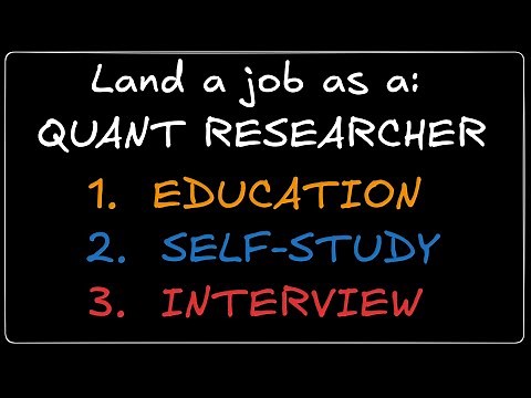 Land a Quantitative Research Job in 2025 | Roadmap