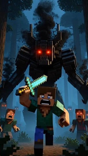 Minecraft Xbox Hero vs Shadow Demon😱🌑#MinecraftXbox#ShadowDemon#MinecraftShorts#ViralGaming#Shorts