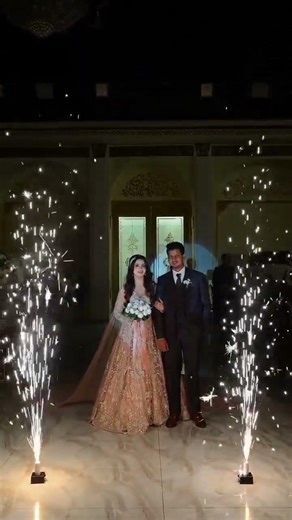 beautiful couple entry ❤️ #viralshort #wedding #bride