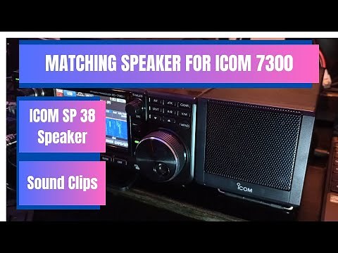 ICOM SP-38 Matching Speaker for the ICOM 7300!
