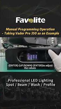 Manual DMX Programming Demo