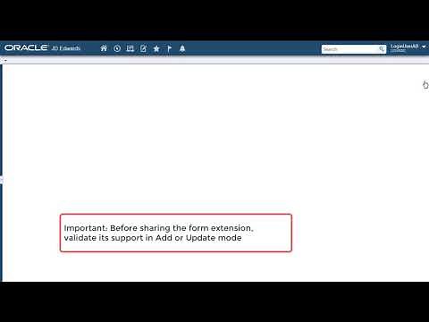 Adding Business View Columns to an Edit Form Using Form Extension