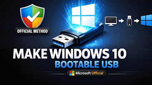 How to Create Windows 10 Bootable USB (2026) | Step-by-Step for Beginners Learn how to create a Windows 10 bootable USB drive step by step using the official Microsoft method and trusted tools like Media Creation Tool and Rufus. This tutorial is perfect if you want to: ✅ Install Windows 10 on a new PC ✅ Fix boot problems or corrupted Windows ✅ Reinstall Windows 10 without DVD ✅ Create UEFI or Legacy bootable USB 💻 What You’ll Learn in This Video: How to download official Windows 10 ISO How to m