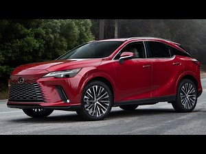 All New 2023 Lexus RX 350h AWD (Matador Red Mica) - Review, Exterior Interior, Driving, and Specs