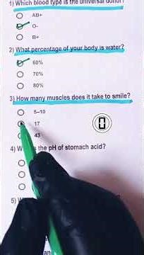 Basic Biology Questions for Exams