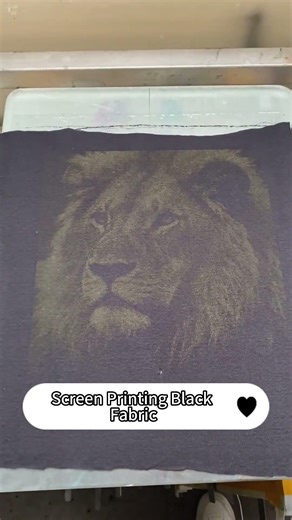Screen Printing Black Fabric | Silk Screen Printing Fabric | CMYK Silk Printing | A-SUB® Paper