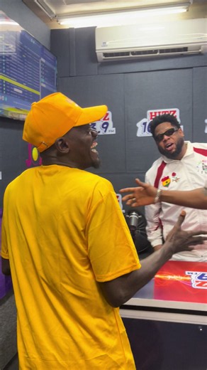 Lil Win surprises Hitz FM studio — Ghana's GOAT prank reaction