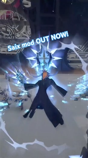 Mod is available on the Nexus! #kingdomhearts #anotherroad #saix