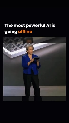 AI + Tech • News, Reels & Ideas on Instagram: "For years, powerful AI came with a tradeoff: your privacy. ⠀ To use it, you had to send your data to the cloud. ⠀ But that model is starting to break. ⠀ AMD’s new Ryzen AI platform can run models with 200 billion parameters—locally. ⠀ No cloud. No connection. No compromise. ⠀ The key is unified memory CPU, GPU, and NPU share everything. ⠀ It’s slower than a data center, but that’s not the point. ⠀ This isn’t about speed. It’s about sovereignty. ⠀ Wh