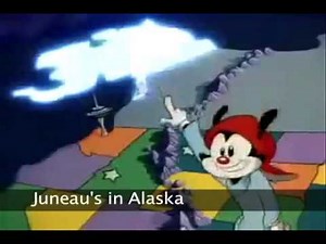 Wakko's 50 State Capitols with Lyrics Subtitles