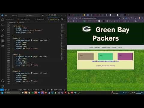 Web Programming - Unit 8 part 2 - Lecture/Demo - Layouts Flexbox & Floats - Fall 2025