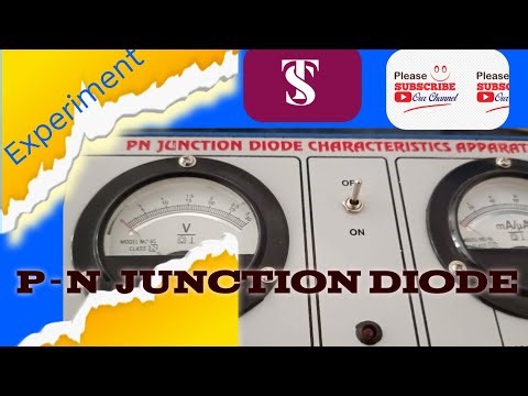 PN Junction Diode Experiment// pnjunctiondiode//forward Biasing and reverse Biasing I