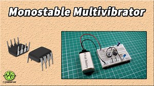 Monostable Multivibrator using 555 Timer IC