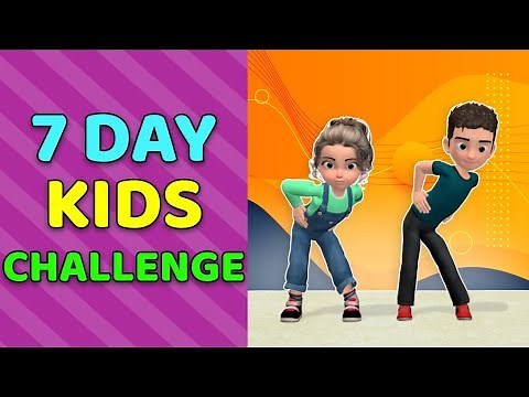 7 DAY KIDS CHALLENGE: Belly + Arms Workout