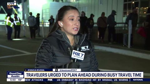 Long lines continue at Austin airport