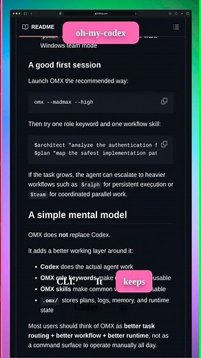 oh-my-codex - GitHub Trending Today