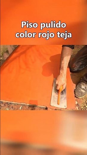 Piso pulido de concreto #construcción #albañilería