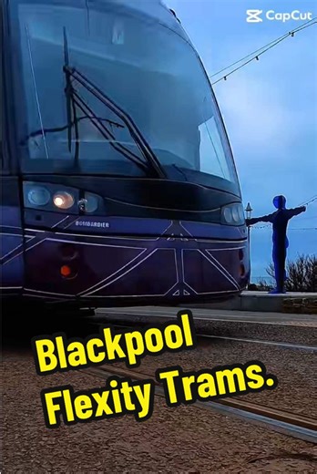 Blackpool Flexity Trams. #blackpooltram #bombardier #flexitytram #blackpool #onthisday