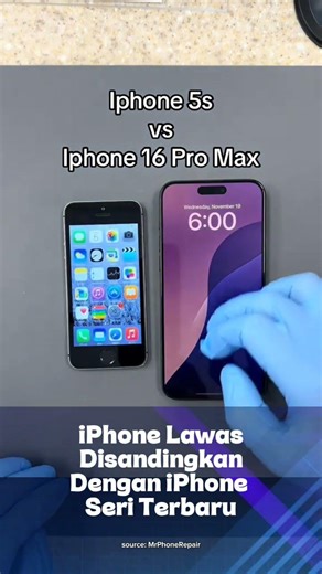iPhone 5s VS iPhone 16 ProMax #iphone #shorts