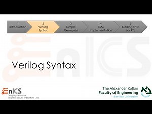DVD - Lecture 2b: Verilog Syntax