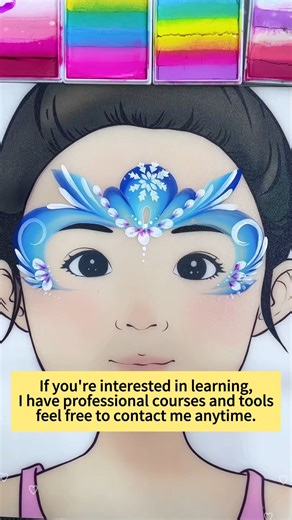 Anka Bella | See the practice board light up with frozen charm! 🎨 Starting with a simple sketch, we’re building Elsa’s world—her flowing cape in icy... | Instagram