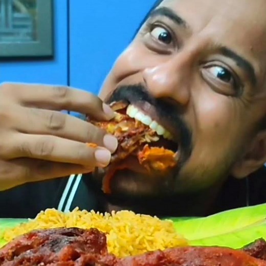 🔥Biryani❤Biryani Eating Challenge-Quail Fry Eating Challenge-Food Challenge India-Biryani-Tamil