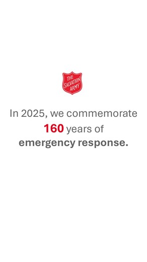 The Salvation Army has aided those affected by natural disasters, wars and emergencies all over the world. We will be there before, during and after disaster strikes, supporting the long-term recovery of communities around the world. #SalvationArmy160 | The Salvation Army International