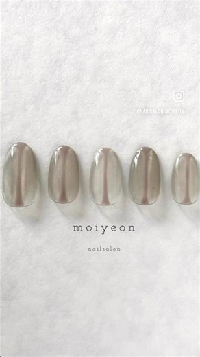 #マグネットネイル #ニュアンスネイル #シンプルネイル #オフィスネイル #池袋ネイル