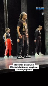 1M views · 7.1K reactions | Rich + Tone, Michael Jackson’s longtime choreographers and creative collaborators, have arrived at the Neil Simon Theatre to teach an MJ the Musical dance class. Take a sneak peek at this “Billie Jean” choreography. #MichaelJackson #Broadway | Broadway Direct | Facebook