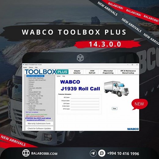 🚀 The "Wabco Toolbox Plus 14.3.0.0" is here! 🚀 #wabco #toolbox