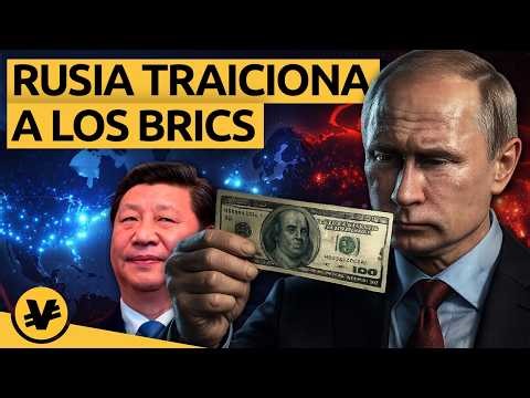 RUSIA traiciona los BRICS: Putin da la espalda CHINA y negocia volver al DÓLAR