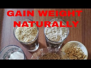 The Magic Recipe To Gain Weight (How To Gain Weight Fast and Healthy)