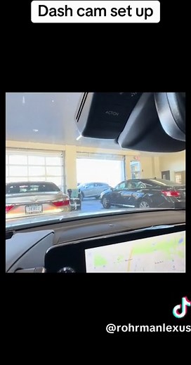 Dash cam set up! #lexus #foryou #foryourpage #dashcam #sales #rx #es #nx #tx