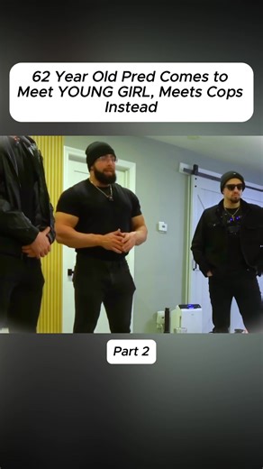 62 Year Old Pred Comes to Meet YOUNG GIRL, Meets Cops Instead