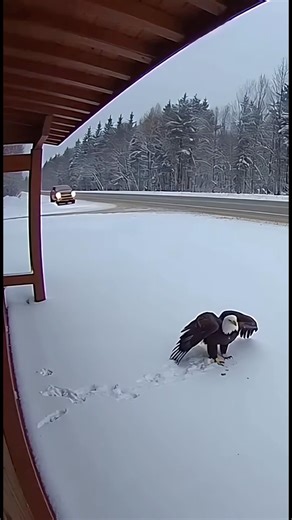 They rescued an injured eagle. #animals #rescue