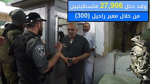 503K views · 60 shares | لقد دخل اكثر من 90,000 فلسطيني إلى #إسرائيل...