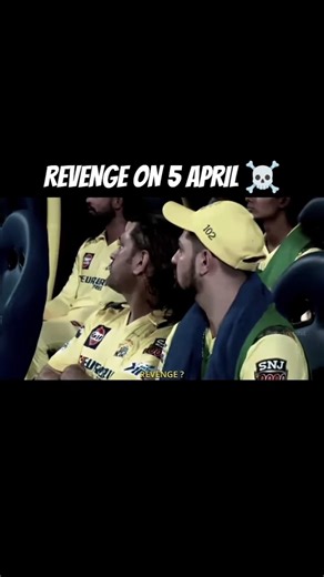 Revenge on 05 April ☠️ ‪@chennaiipl‬ #chennaisuperkings