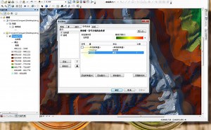 DEM 统计耕地利用分析
