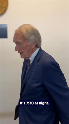 It’s 7:30 p.m. and I’m heading back to the Senate floor—7,700 steps in, full speed ahead. The fight continues against Trump and the MAGA Republicans who want to gut health care and undermine democracy. | Senator Edward J. Markey