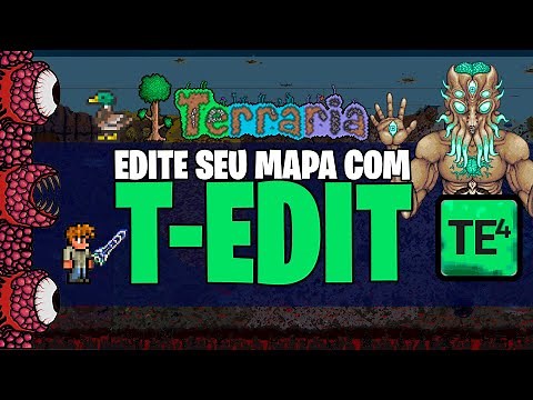 GUIA COMPLETO DE COMO USAR O TEDIT NO TERRARIA (Fácil e Rápido!)