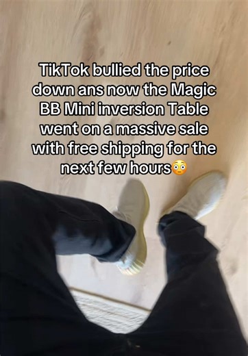 Unbelievable Sale on Magic BB Mini Inversion Table!