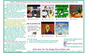 Food Distance Learning-Homeschooling Bundle-Google Drive Link