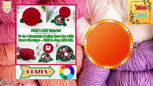 Join the FREE LIVE CAL Part 1 to crochet this 14-in-1 Chocolate Praline Rose Box with Heart Envelope Pattern: https://www.nickishomemadecrafts.com/chocolate-praline-rose-box-heart-envelope/ Get the PDF here: https://checkout.nickishomemadecrafts.com/chocolate-praline-rose-gift-box-pdf/ #crochet #crochetpattern #crochettutorial | Crochet Patterns & Tutorials by Nicki's Homemade Crafts
