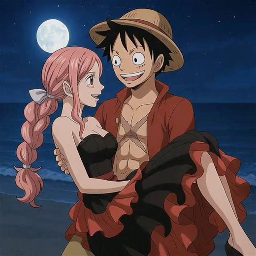 Luffy carrying Rebecca #onepiece #anime #japan #PirateQueenCatfight #Love #teamrebecca