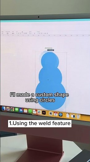 Cricut design space tutorial: creating custom shapes in Cricut design space. #cricuthack #cricutdiy